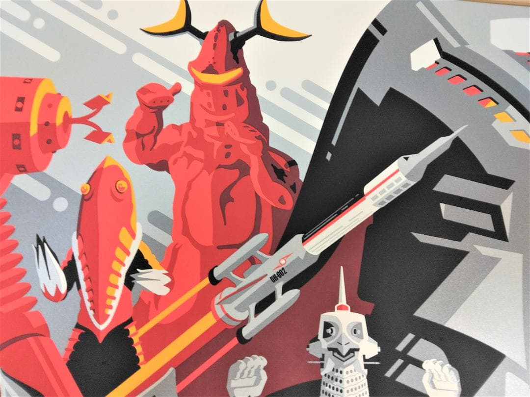 ウルトラセブン55周年記念公式シルクスクリーンポスター　円谷プロ　ウインダム