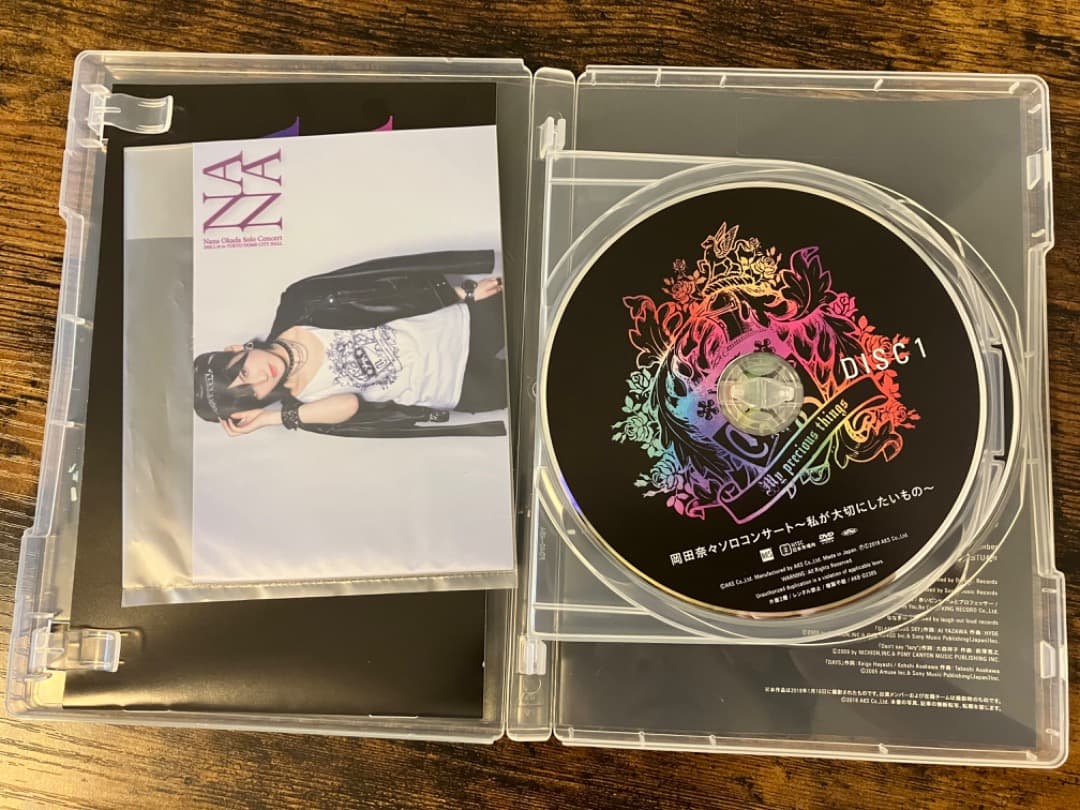 「岡田奈々ソロコンサート〜私が大切にしたいもの〜」 DVD &チェキ