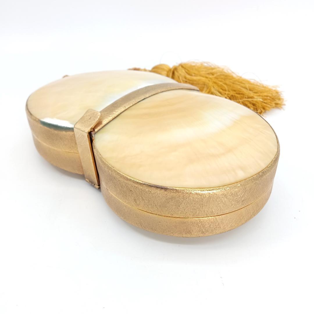 マザーオブパール アンティーク ロザリオケース 小物入れ 母貝　アンティーク