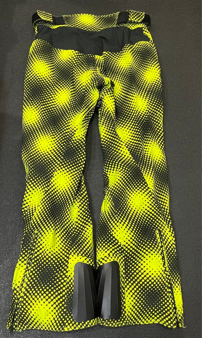 美品 MIZUNO ミズノ スキーパンツ ドット柄 ブレスサーモ サイズ L