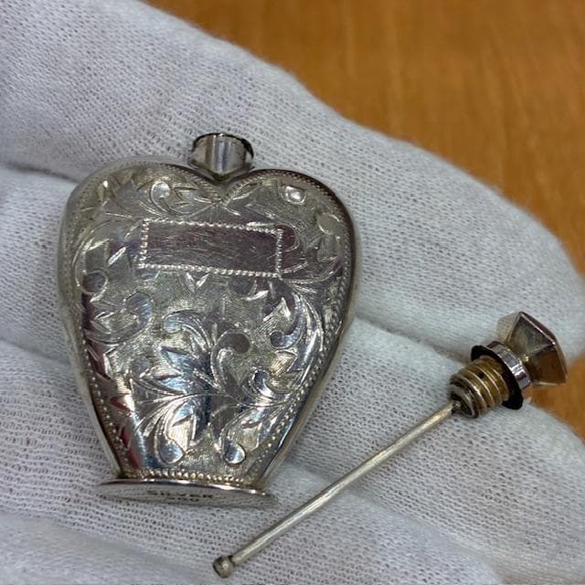 ♪シルバー950　アンティーク　香水瓶