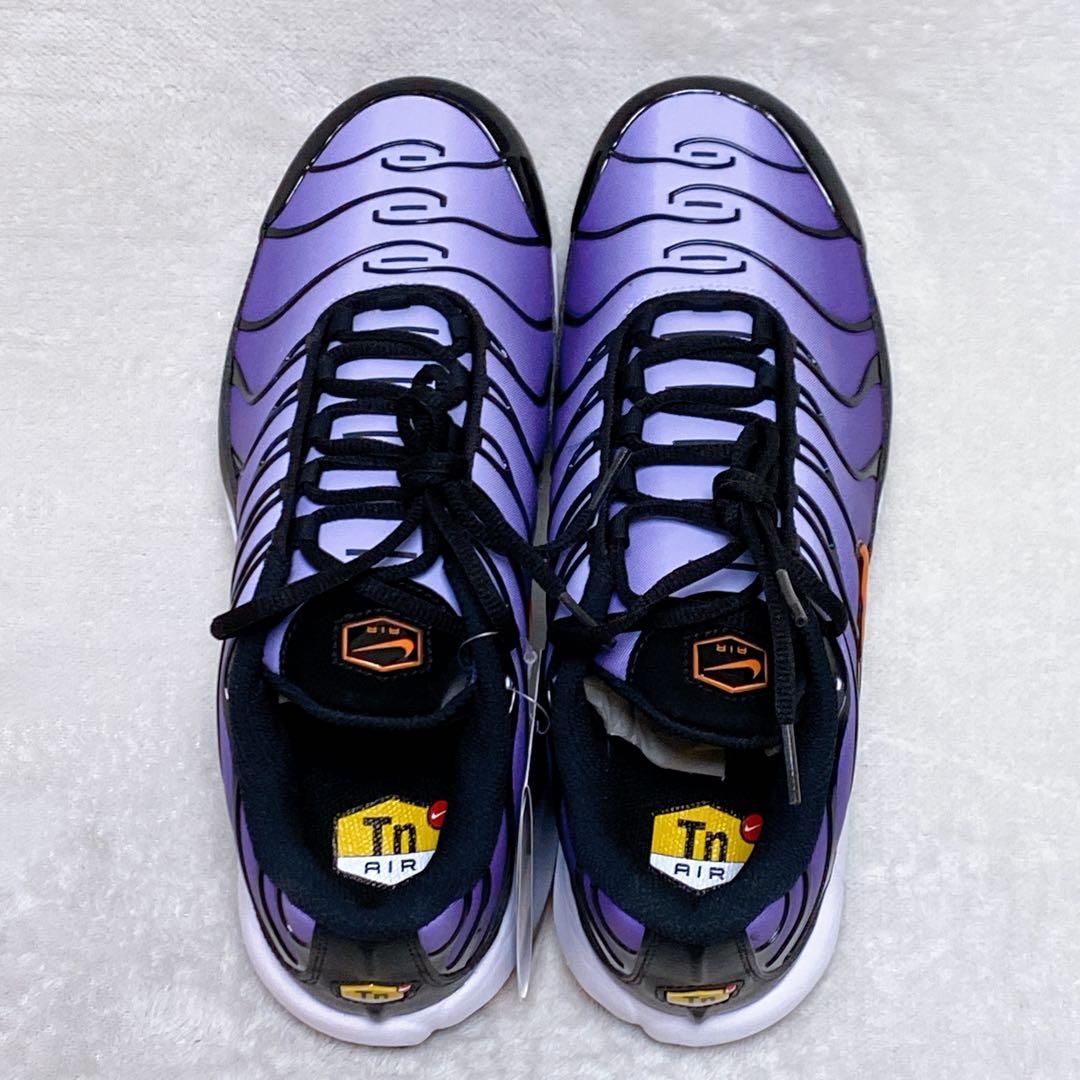 未使用品　ナイキエアマックスプラスゴルフ　27.5cm　パープル　ゴルフシューズ