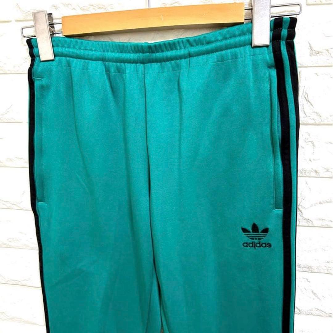 adidas ファイヤーバード SST ジャージ トラックパンツ グリーン S