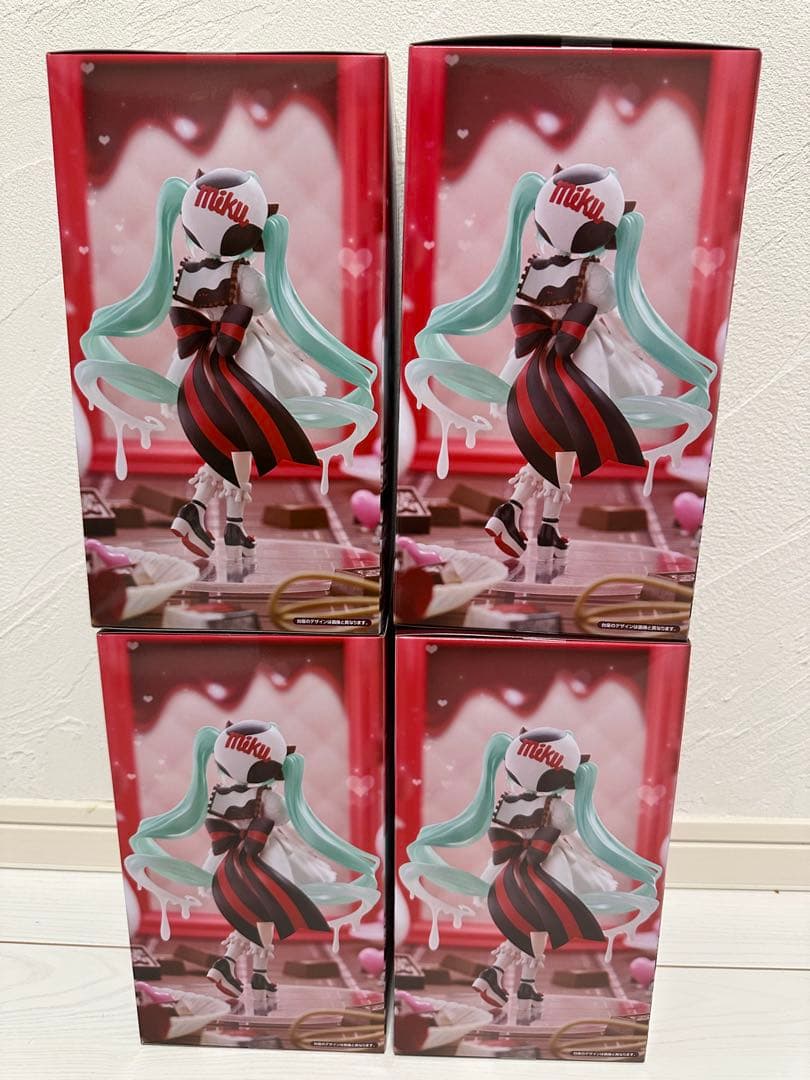 初音ミク×チロルチョコ Trio-Try-iT Figure 4個まとめ売り