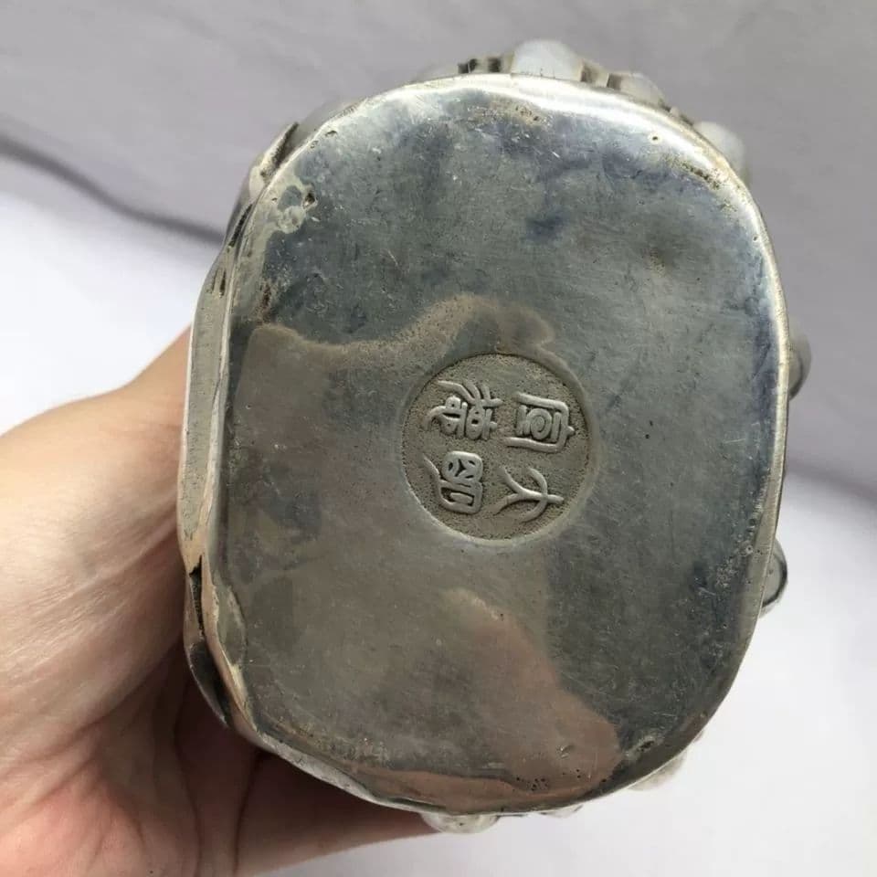 地蔵王菩薩像 銅仏像 工芸品置物