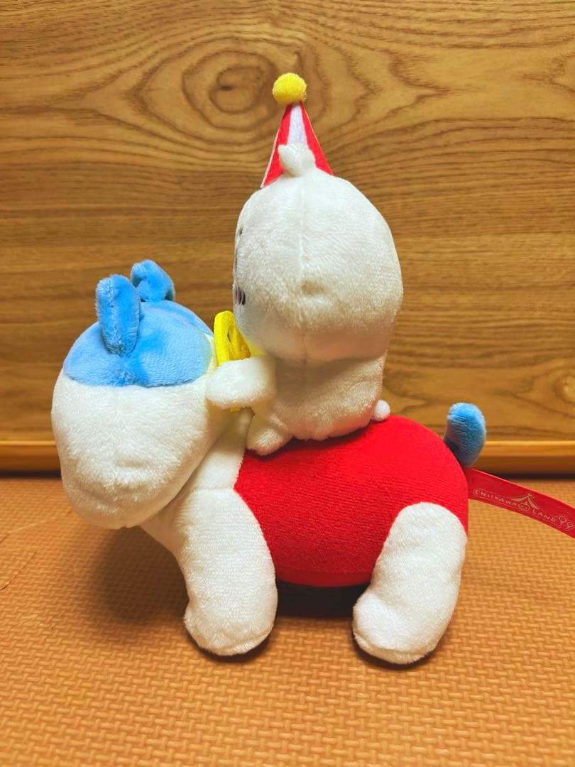 ちいかわ　ぴーぽぽぬいぐるみ3種セット(ちいかわ・ハチワレ・うさぎ)