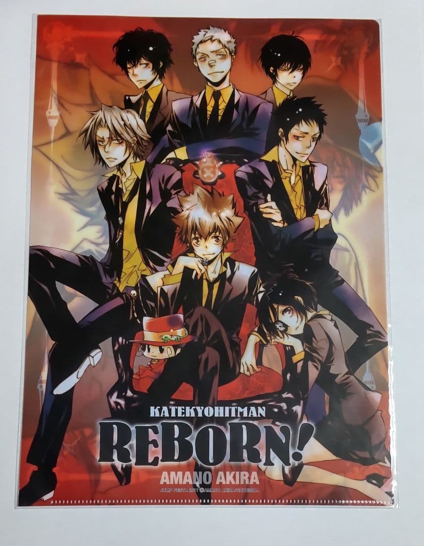 家庭教師ヒットマンREBORN クリアファイル クリアポストカード 12個セット