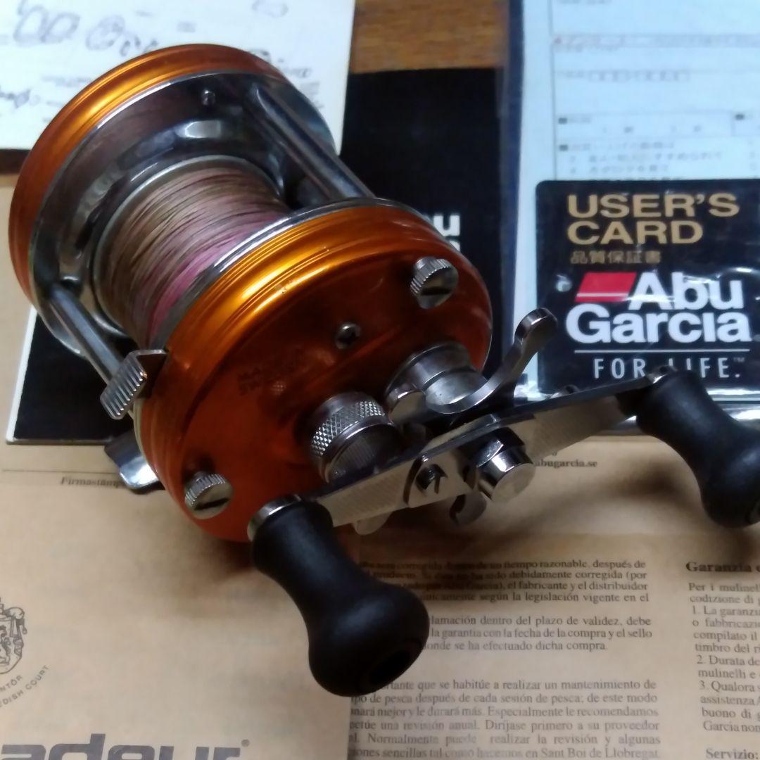 箱付 ABU ambassadeur 5500Csunset orange 美品