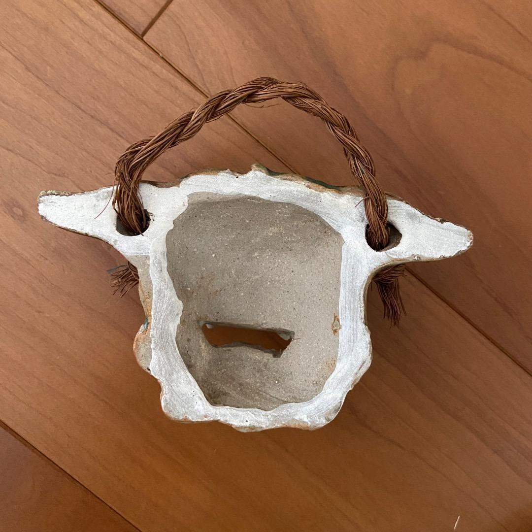 値下げしました！　工芸品 シーサー 壁掛け 沖縄