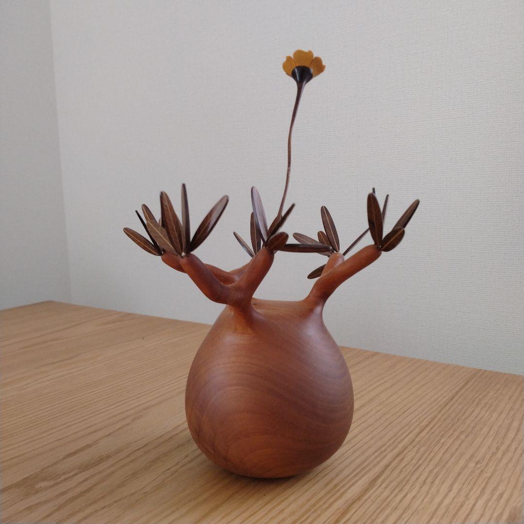 N*I様 落札キャンセルによる再出品 MOCMOC グラキリス　木製　枯れないグ