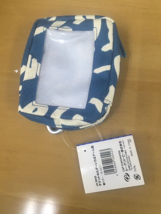 スノボー　チケットホルダー　Black Lip's いろは青2個　雪山　ネイビー