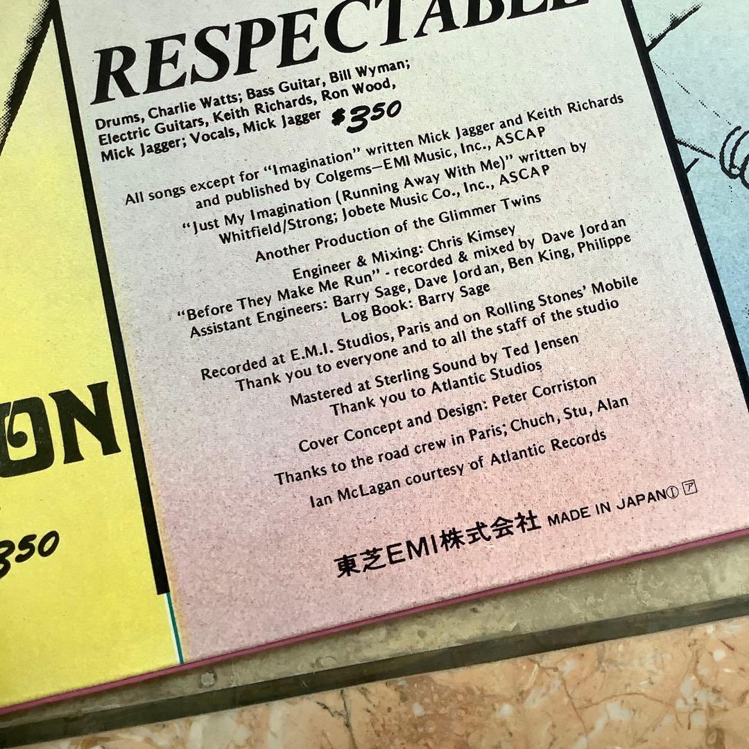 レコード新品同様! ストーンズ 女たち1978年 日本初版盤 USカッティング