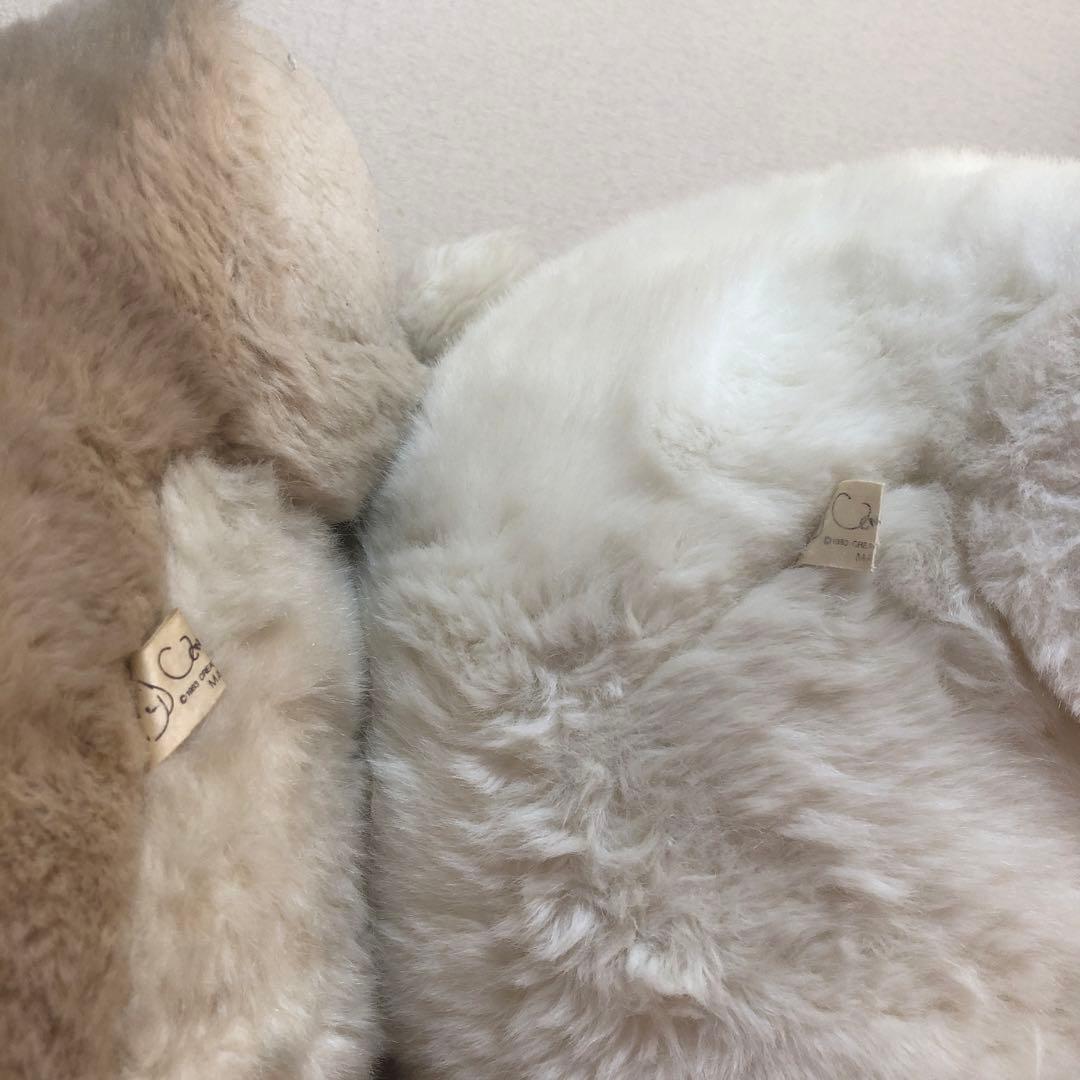 オリエンタルトーイ うめ吉 特大 ぬいぐるみ 2こセット　中古品