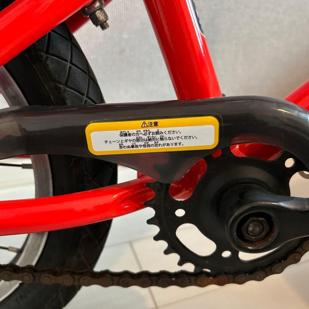 CRANKER 幼児用自転車 赤14インチBMX(引き渡しのみ)