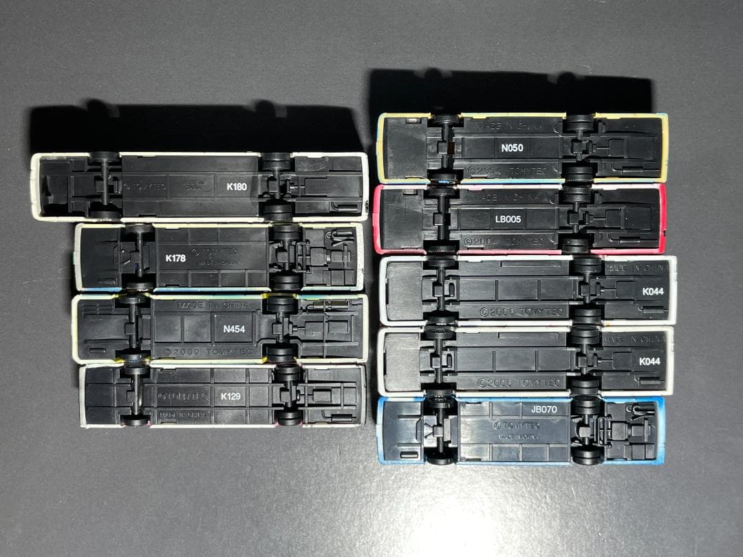 バスコレクション ジャンク品等まとめ 全国編 9台セット