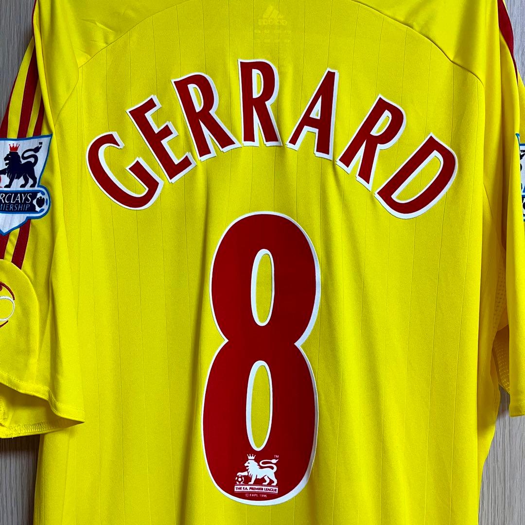 激レア　リバプール 2006/07 選手用アウェイユニフォーム 新品　ジェラード