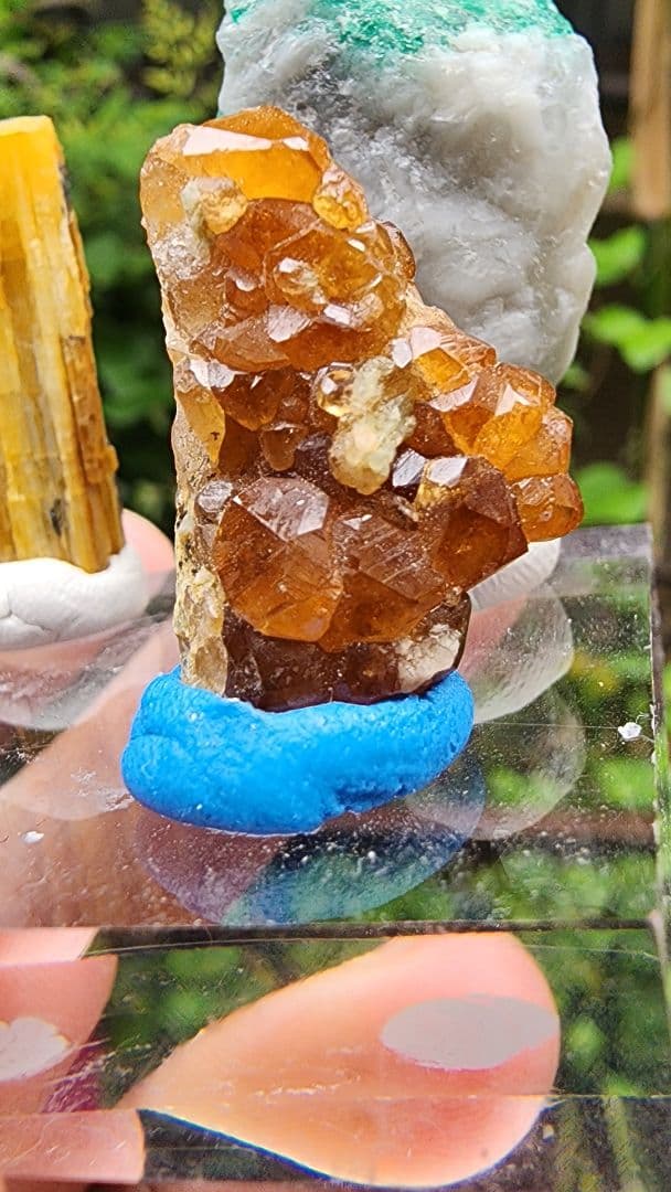 エメラルド。アクアマリン。黄トルマリン。スペサルティンガーネット　４セット