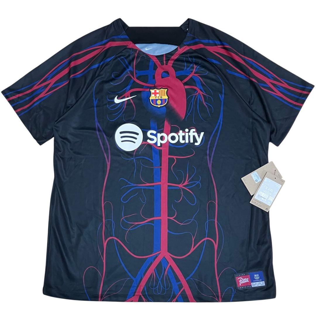 正規新品 FCバルセロナ×PATTA×NIKE サッカーシャツ バルサ ジャージ