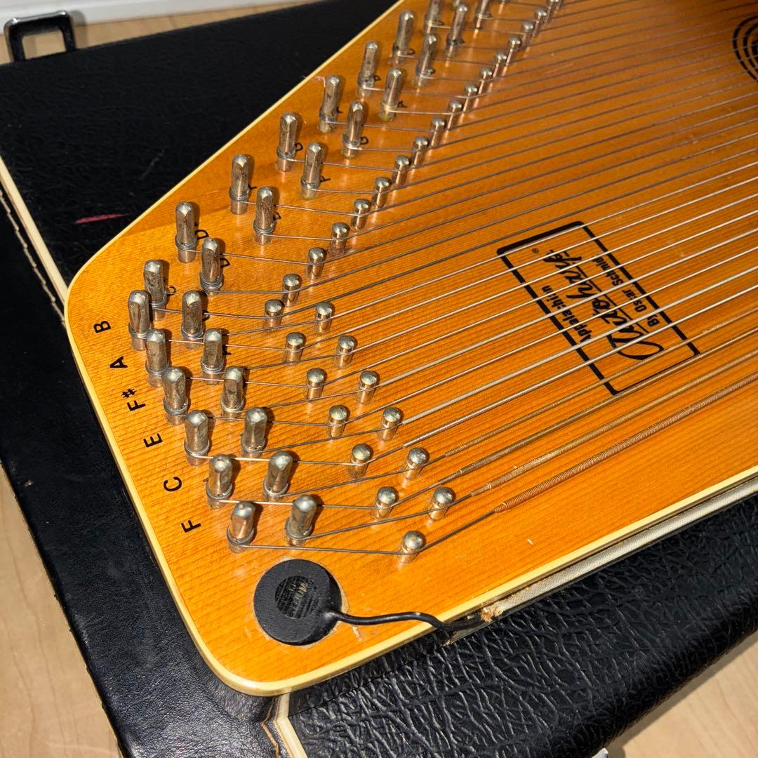 ピックアップ搭載！　希少　オートハープ　オスカーシュミット　ヴィンテージ