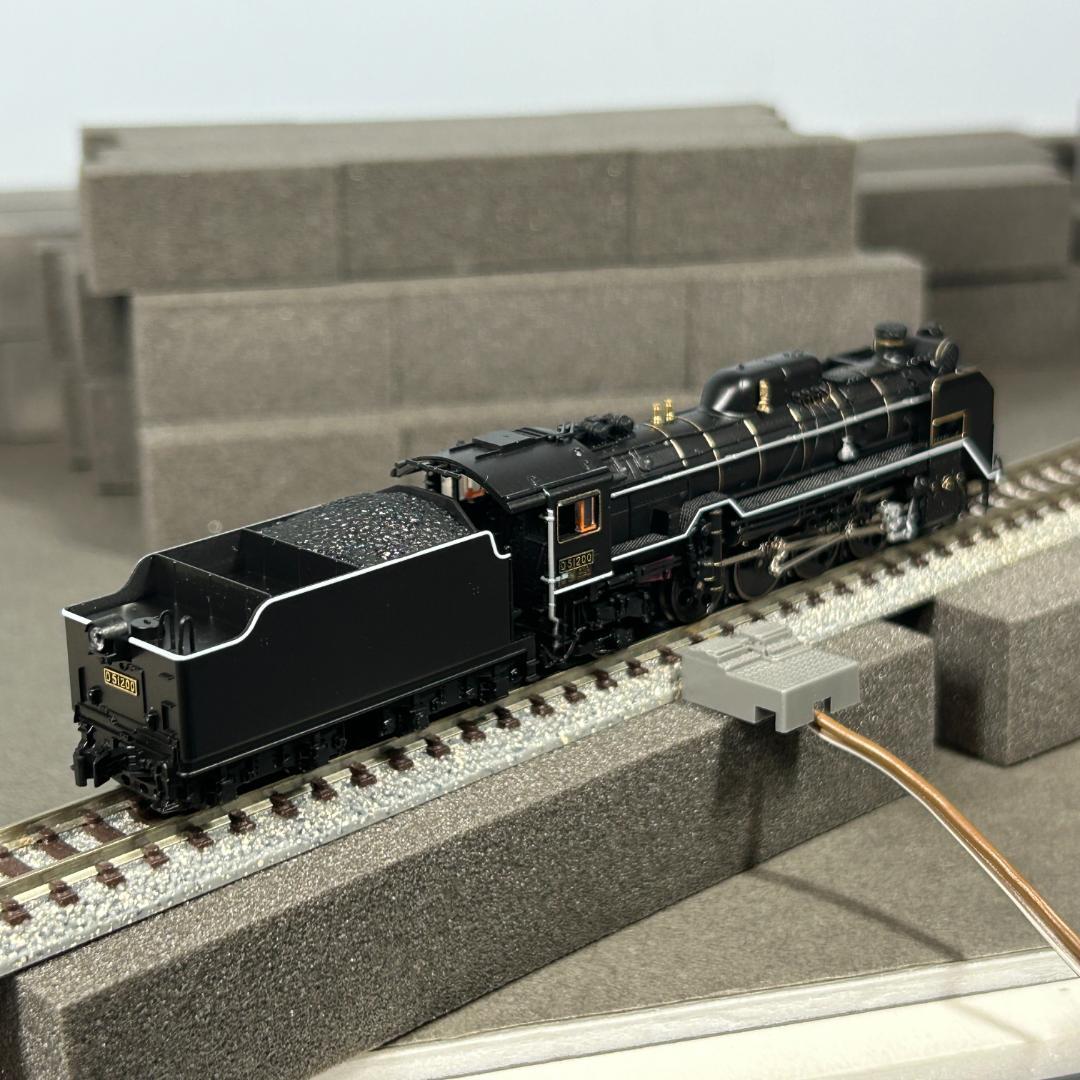 10-1499 D51 35系 やまぐち号 6両セット D51先頭カプラ改造品