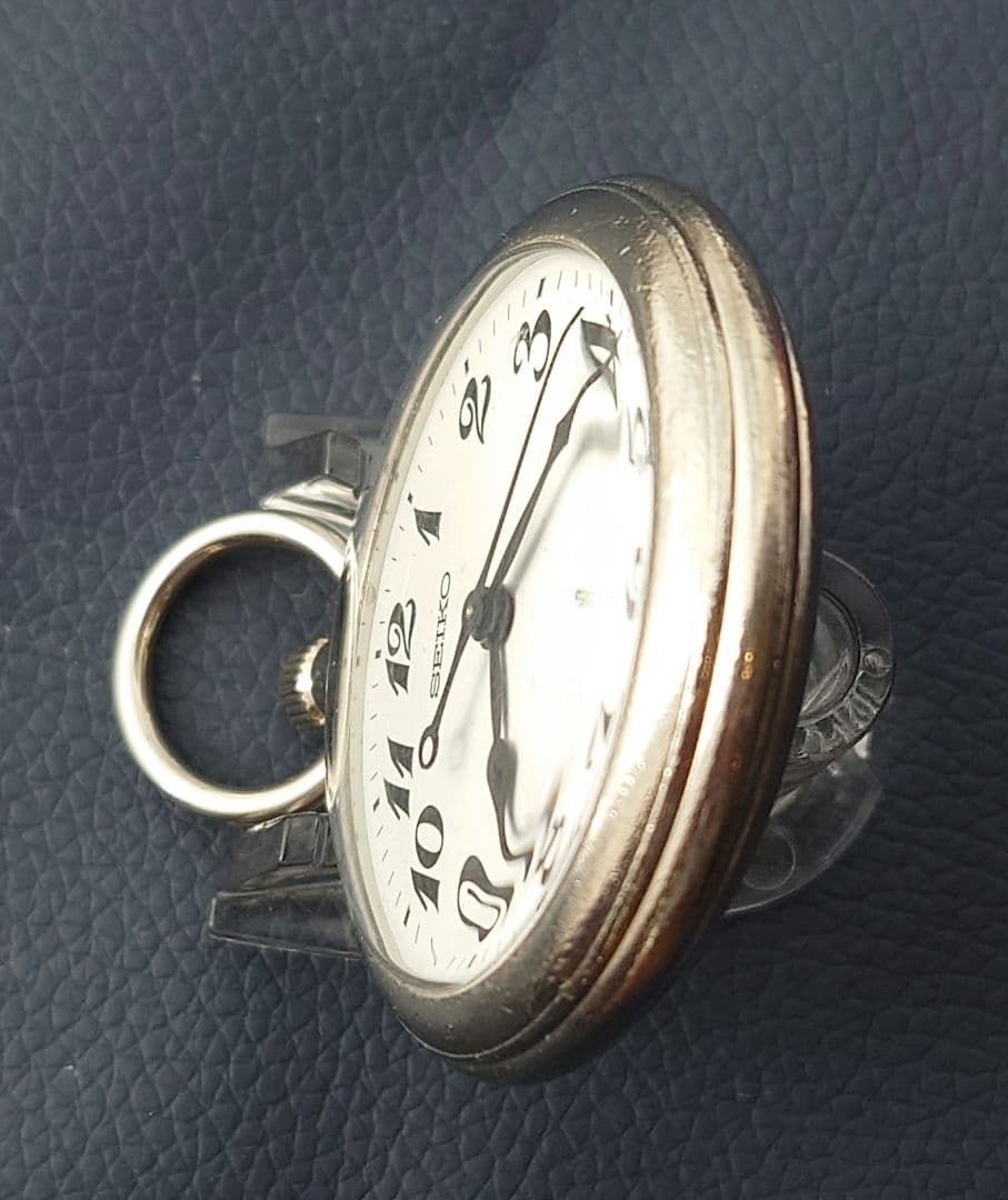 【JR東日本刻印あり・風防交換済】SEIKO セイコー 鉄道時計 懐中時計