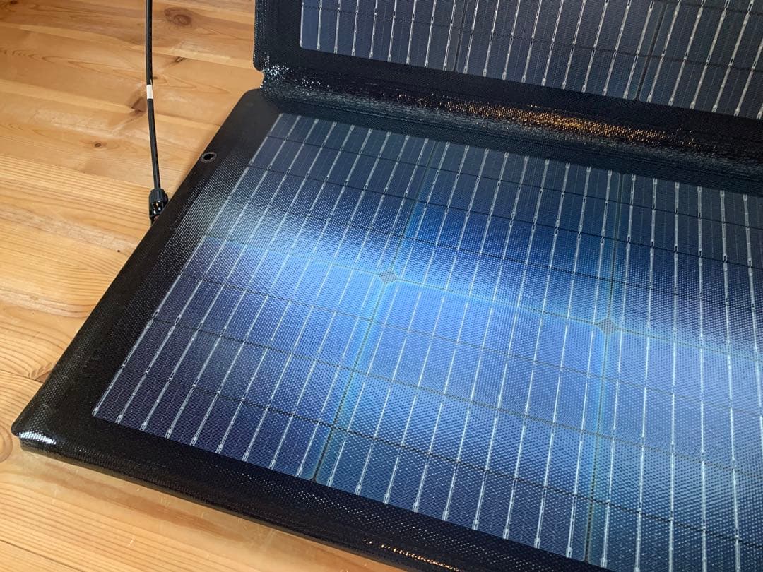 限定値下 エコフロー ポータブル太陽光発電パネル 220W キャンプ 車中泊