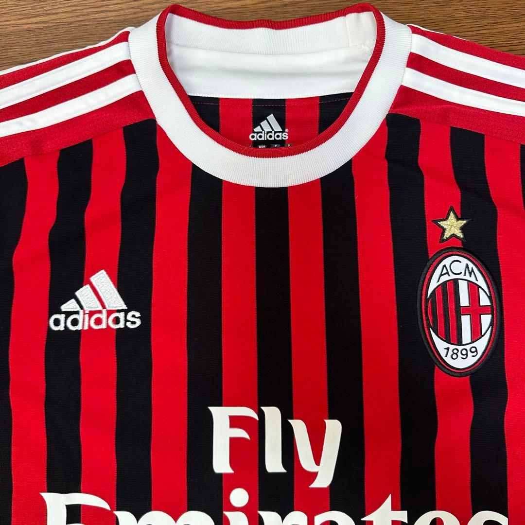 【極希少×超美品】ACミラン ゲームシャツ 背番号無 11/12シーズン