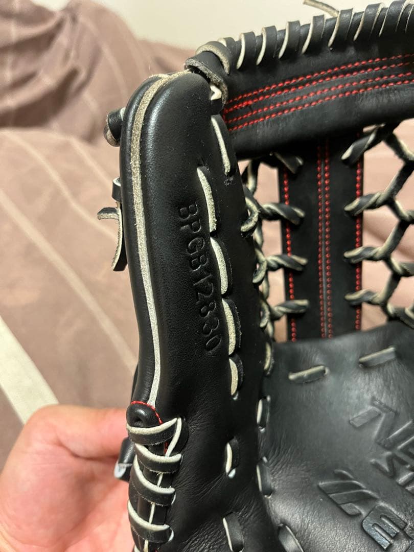 ZETT 硬式グローブ 黒