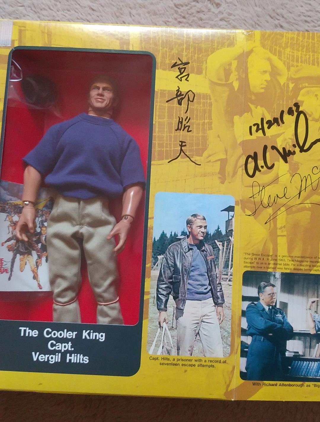 スティーブ・マックイーンのフィギュアA-2セット