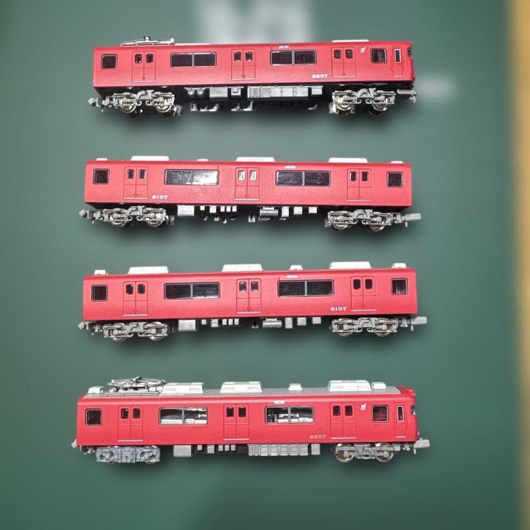 トミーテック鉄コレ　名古屋鉄道6000系4両セット　動力化済み