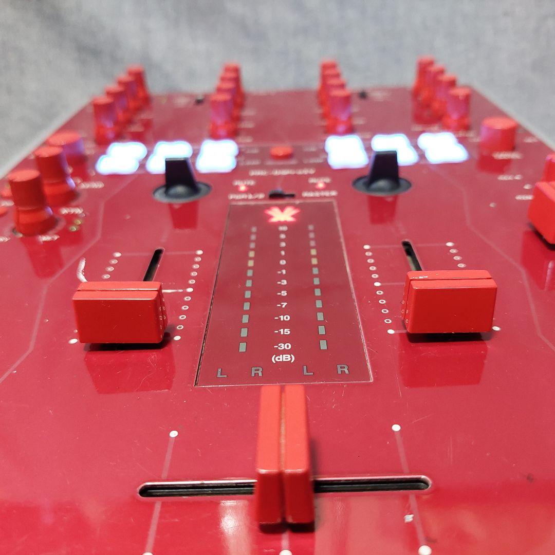 【動作確認済】Vestax PMC-05ProIV DJミキサー 赤 希少色