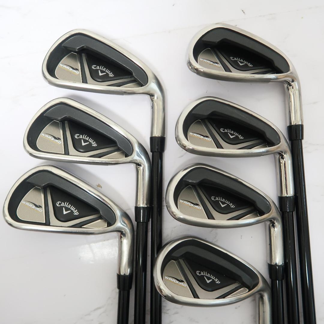 現行モデル キャロウェイ　ウォーバード　アイアンセット　7本　R 右利き