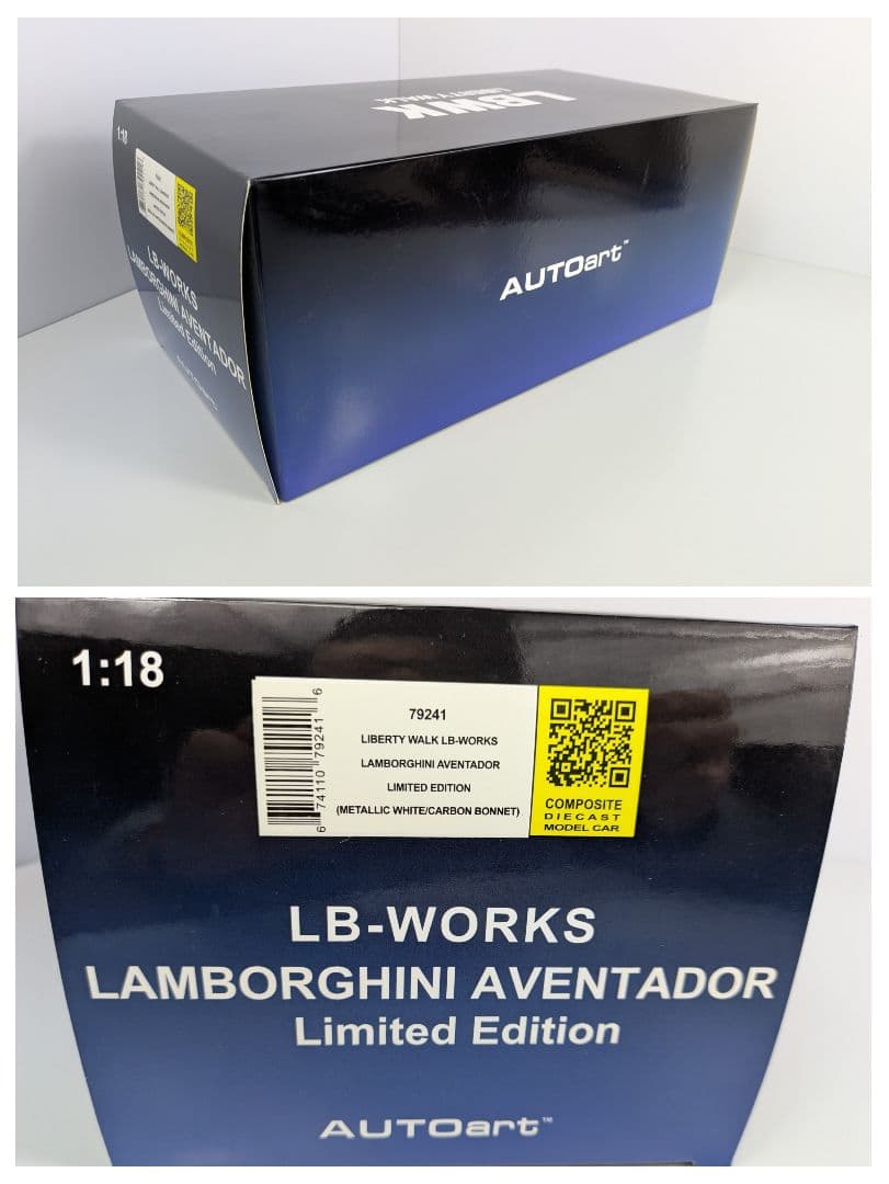 1/18 ミニカー ランボルギーニ アヴェンタドール リバティウォーク Aa