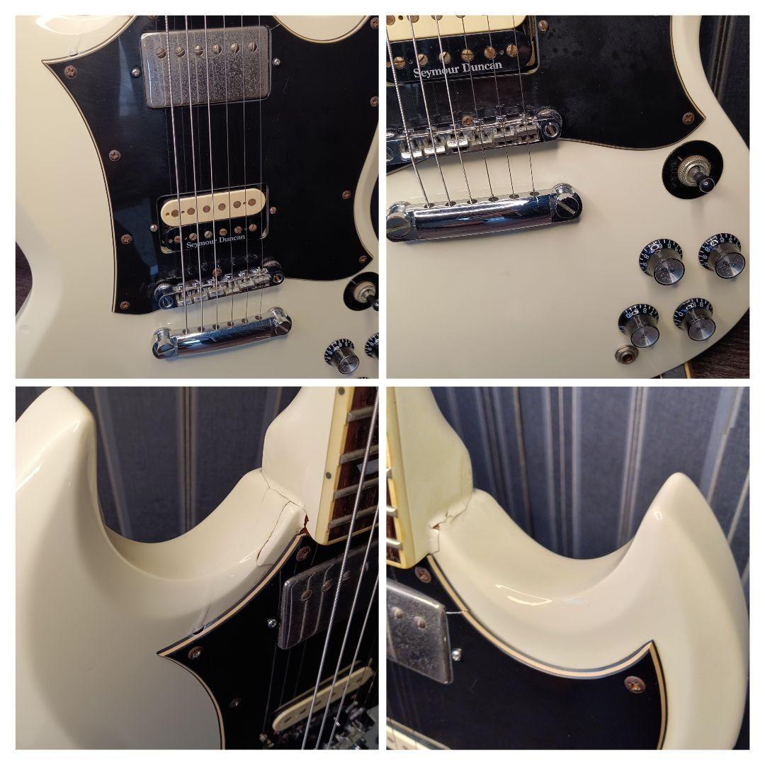 GrassRoots グラスルーツ SG エレキギター セイモアダンカン PU