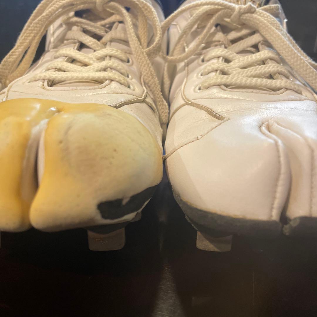 タビスパ　足袋スパイク25.0 高校野球対応　野球スパイク