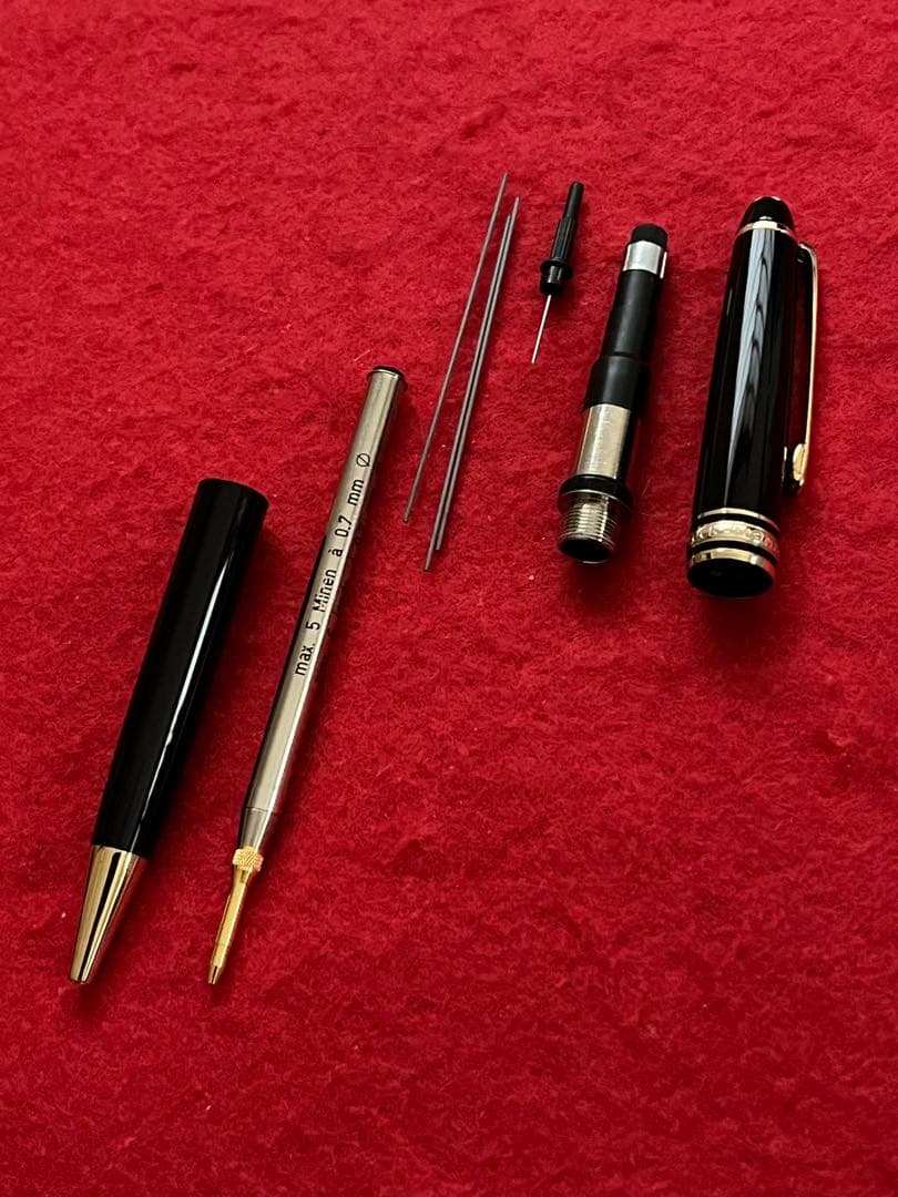 美品‼️モンブランマイスターシュテュック シャープペンシルゴールド❗️ケース付‼️