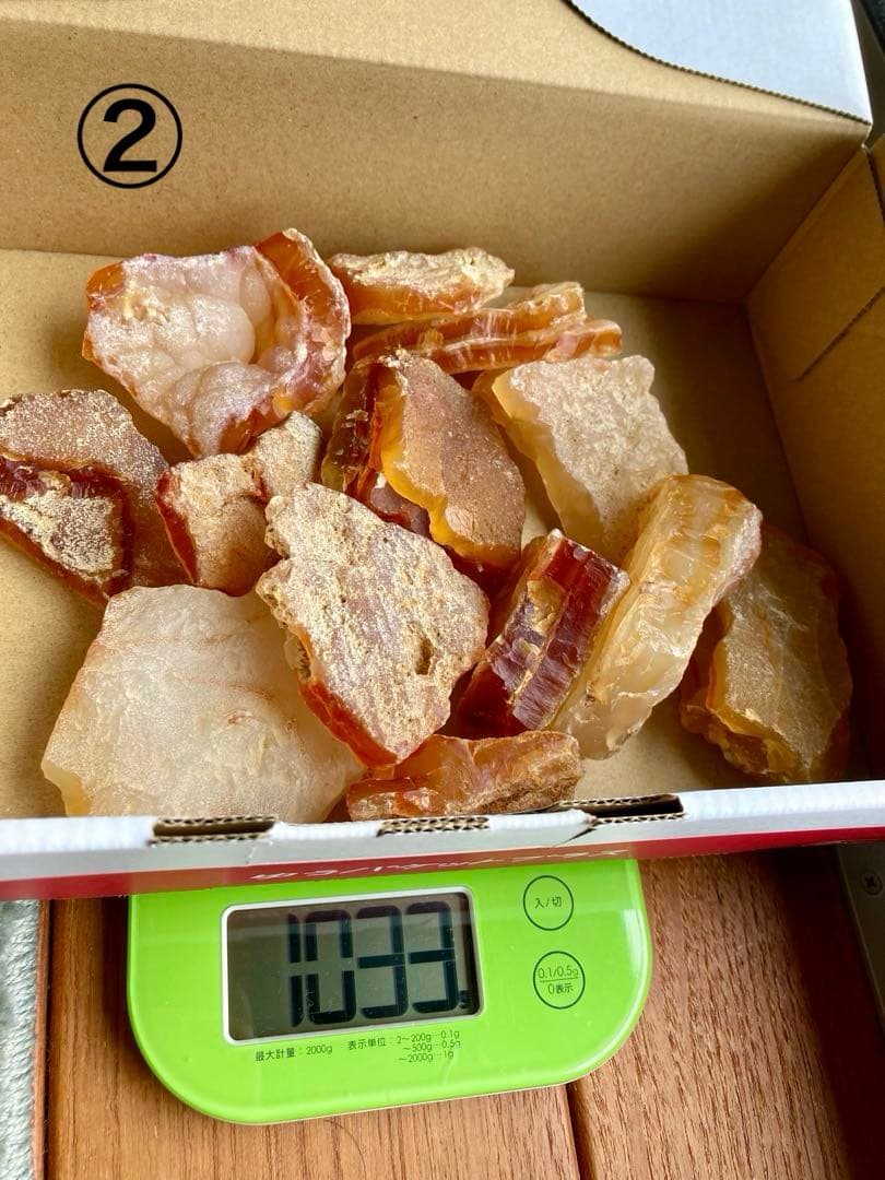 玉川瑪瑙と珪化木国産鉱物と原石No.⁇⁇