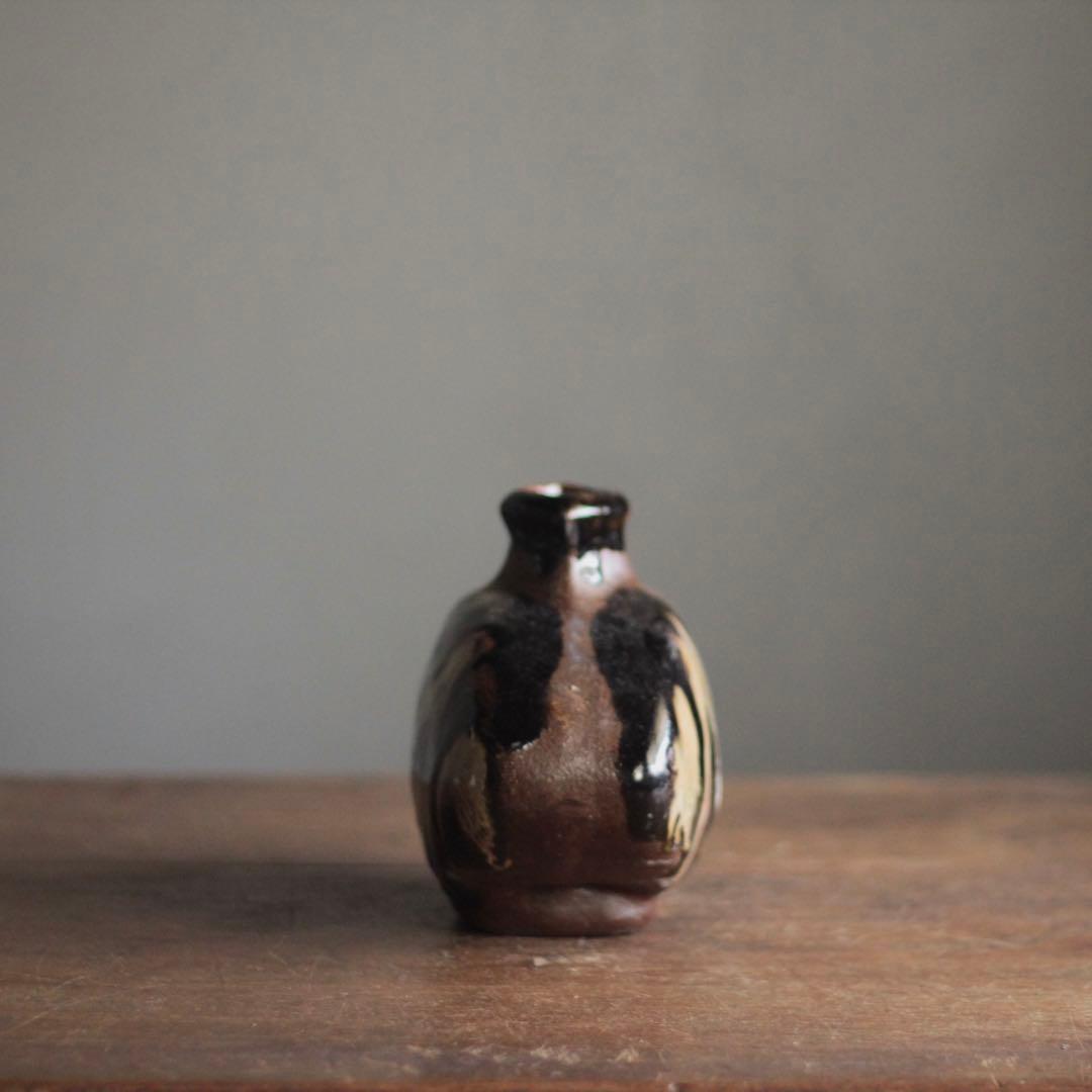 民芸の フラワーベース 花器 古道具 アンティーク オブジェ