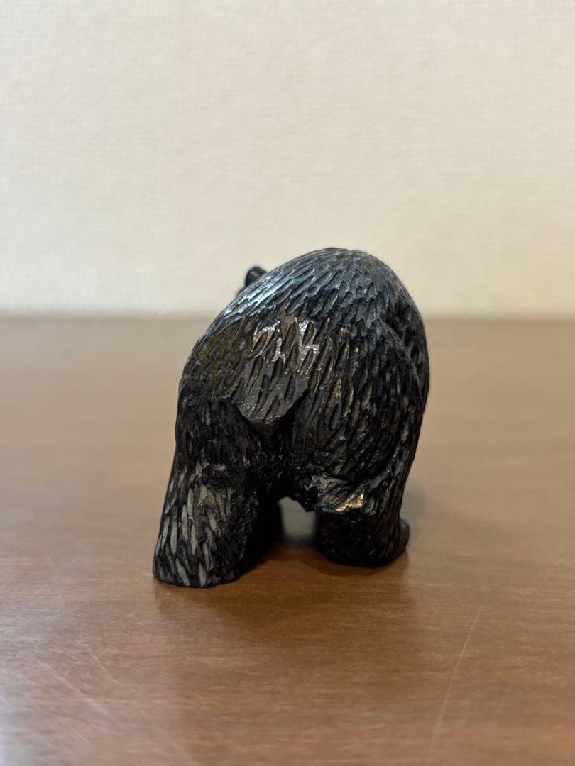 まとめ 石彫り 熊 クマ 十勝石 黒曜石 民芸品 工芸品 木彫り アイヌ ①②③