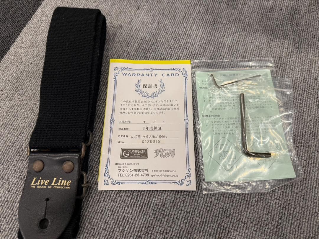 FGN フジゲン NCJB-10R/AL/DGM ギグバッグ付き