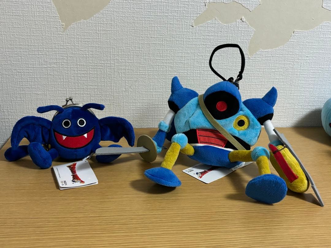 ドラゴンクエスト　スマイルスライム　ぬいぐるみ　がまぐち等　7点