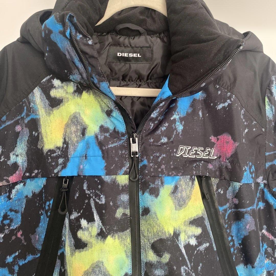 未使用品　DIESEL スノーボードウェア　14Y ダウンジャケット　ブルゾン