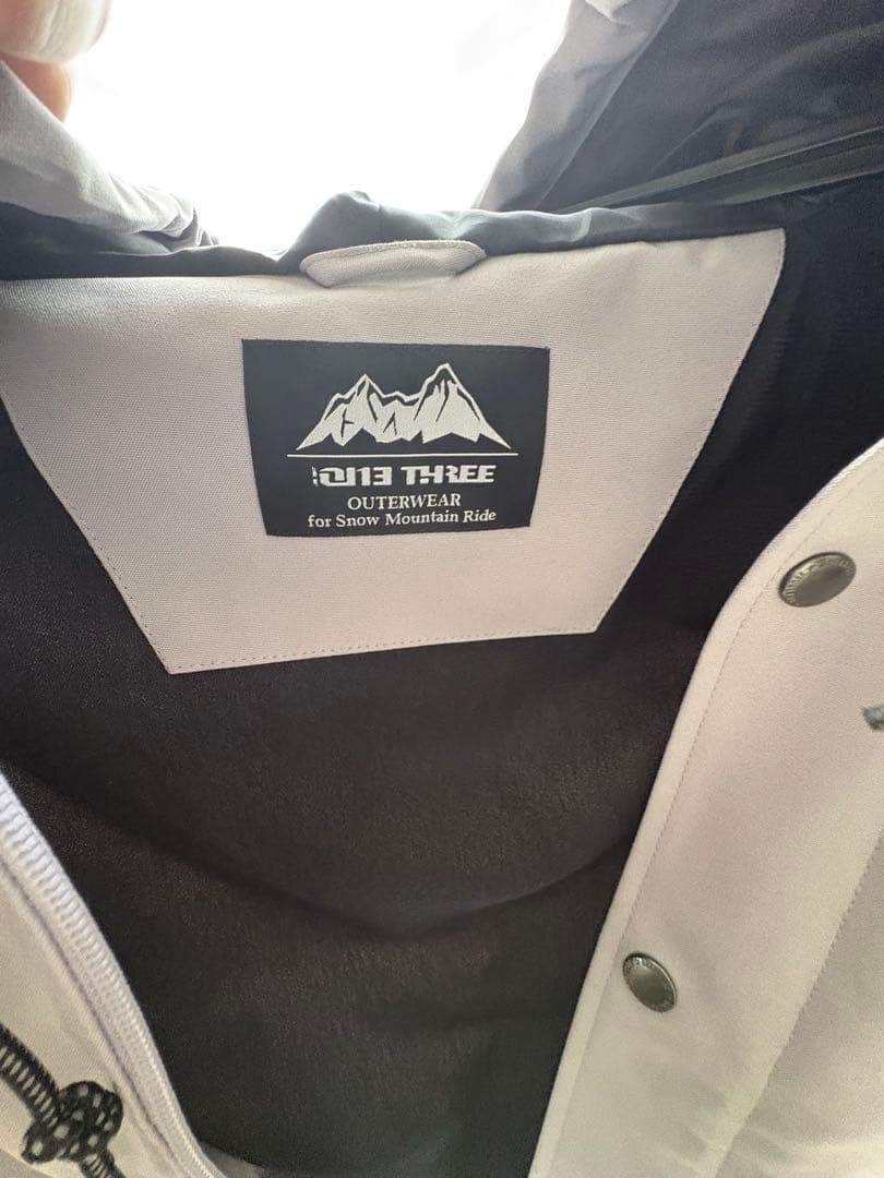 ONETHREE スノーボードウェア ホワイト