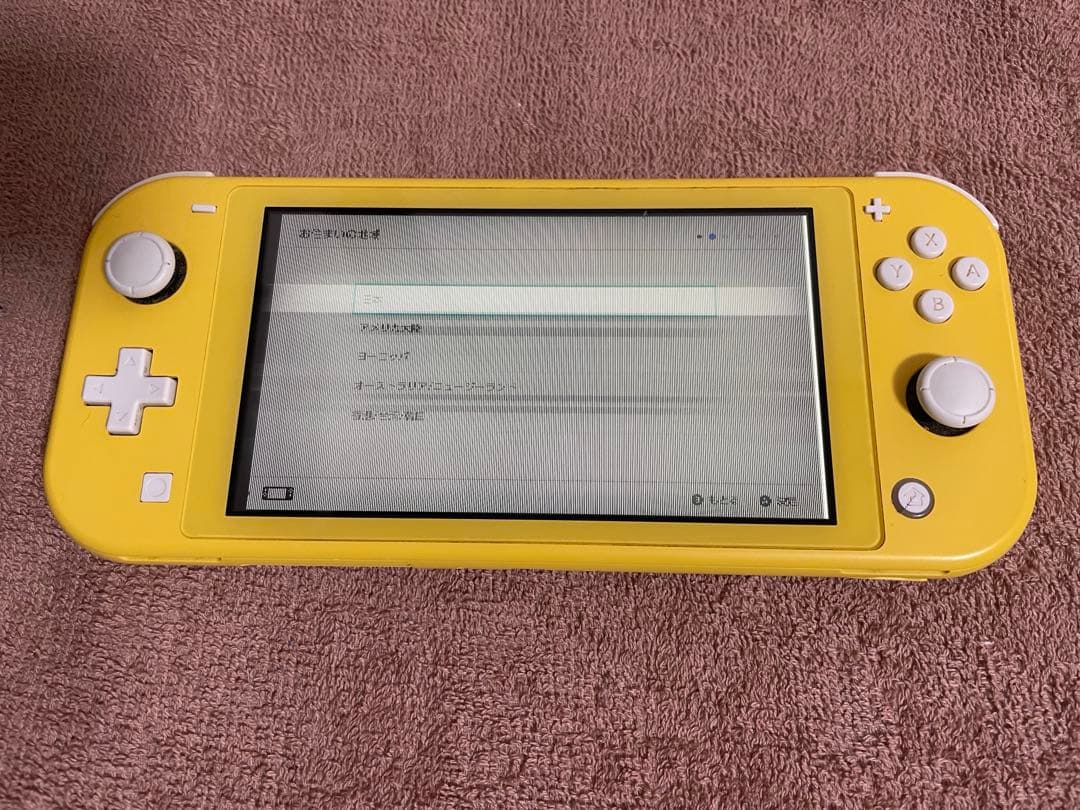 Nintendo Switch Lite イエロー 本体 訳あり