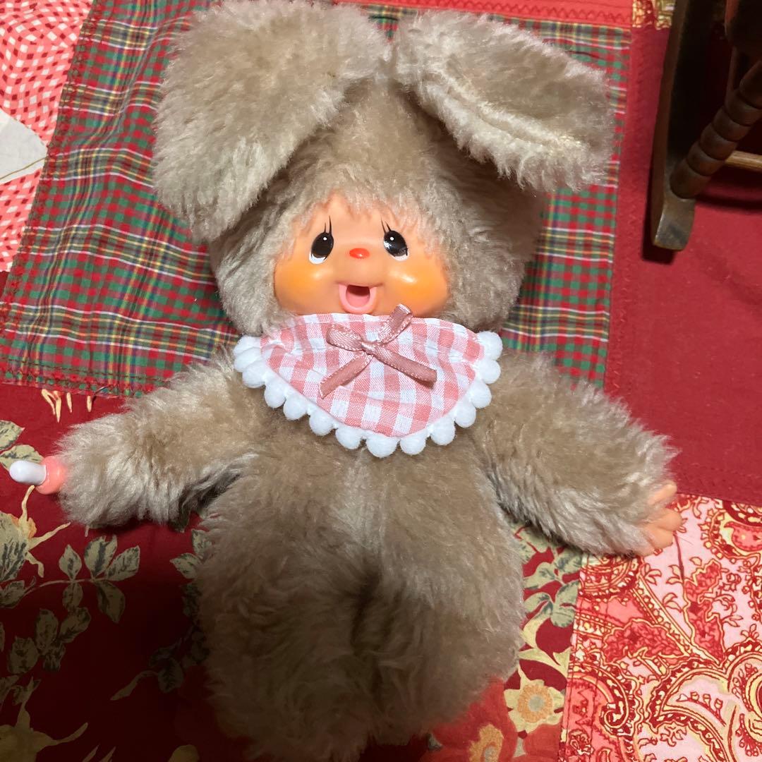 昭和レトロぬいぐるみ　人形　うさぎ　モンチッチ　チムたん当時物クタクタぬいぐるみ