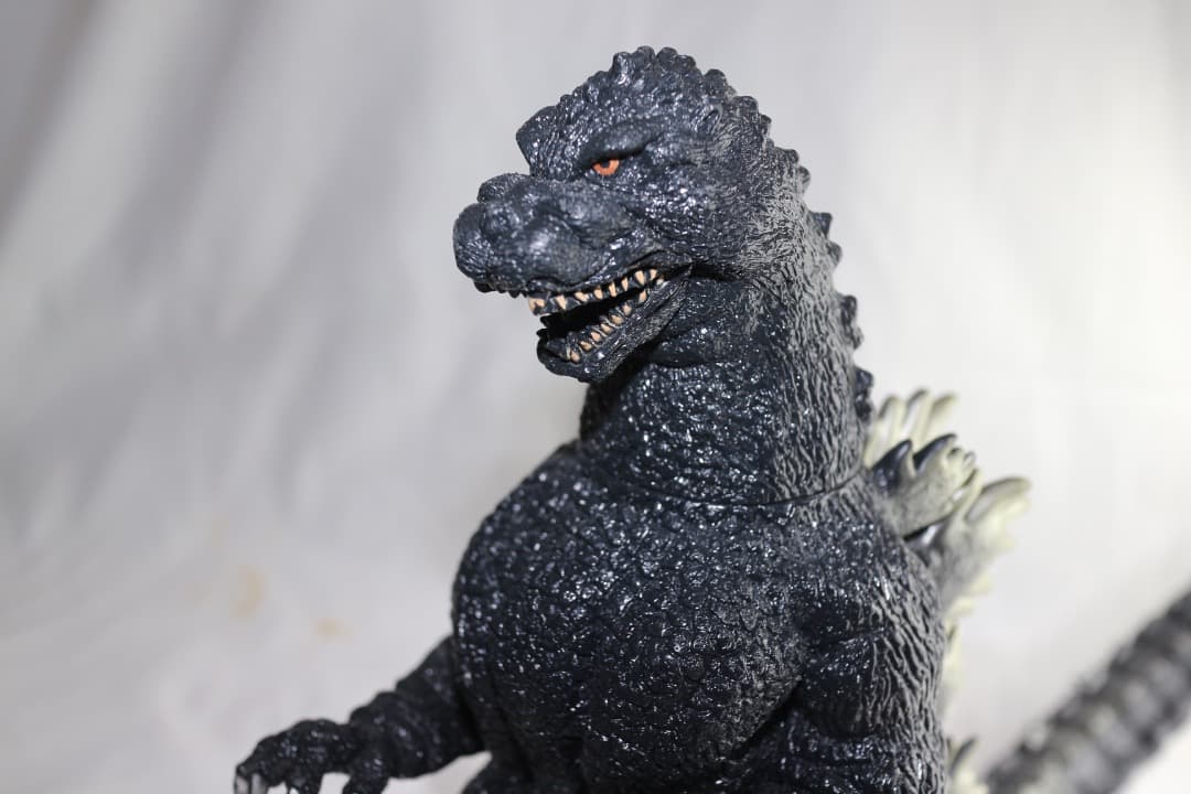 当時物 特大 ゴジラ 1991 ソフビ 全長約54cm 高さ約36cm バンダイ