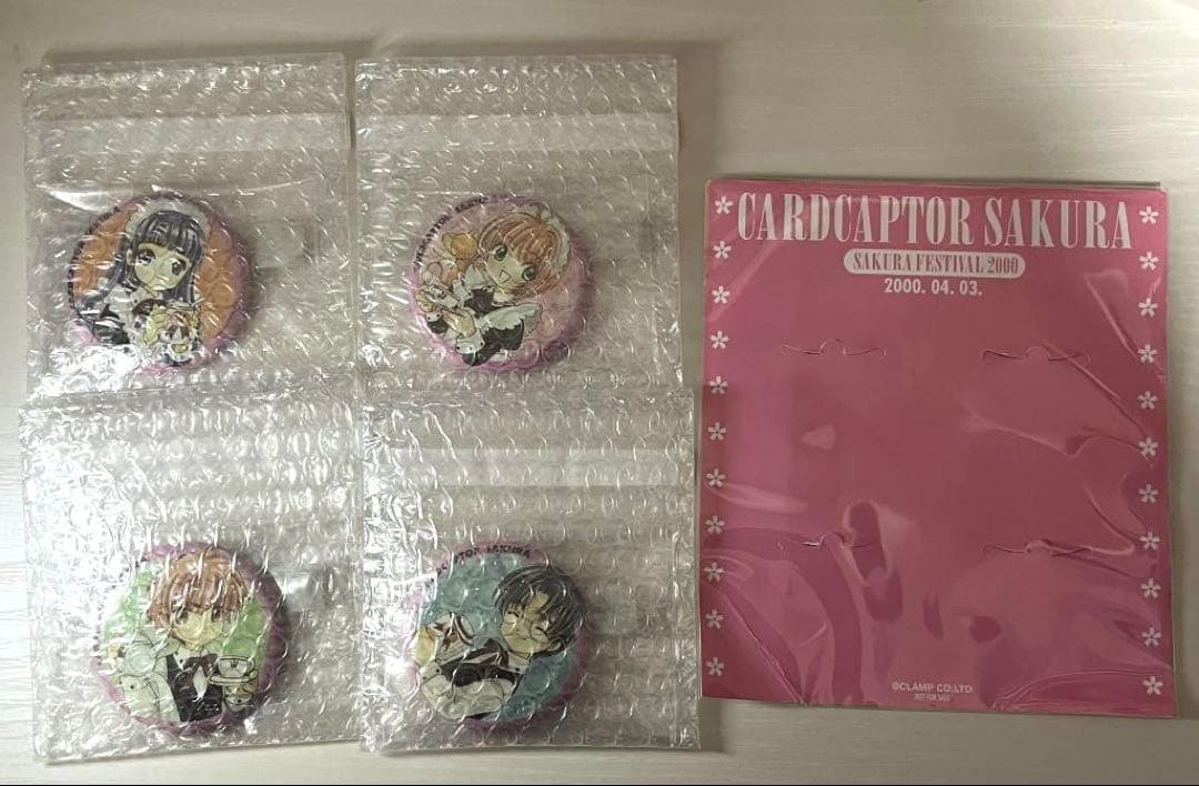 ＊開封品＊カードキャプターさくら　さくらフェスティバル缶バッジ