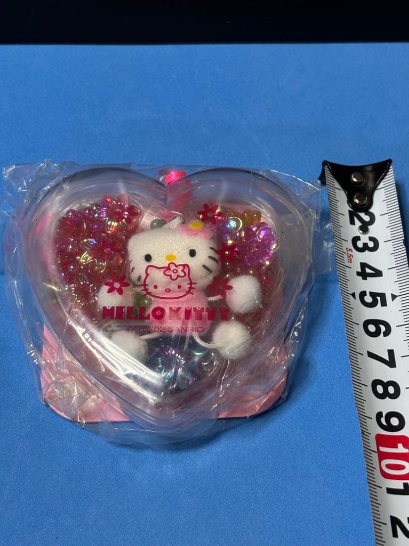 サンリオ　キティ　マスコット付きビーズセット　2002 レトロ 希少