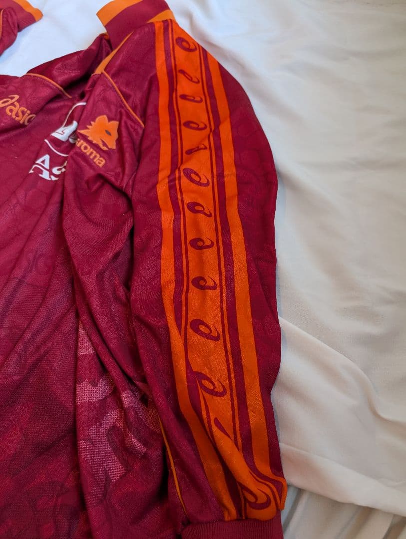 【貴重な長袖！】フランチェスコ・トッティ/ ASローマ/H/95-66モデル