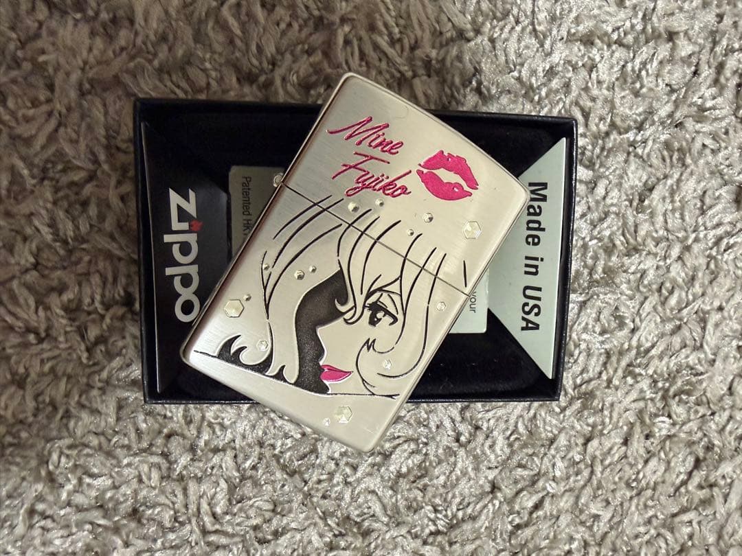 【新品、未使用】ZIPPO ルパン三世 不二子 アフターシャワー ジッポ